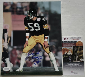 Jack Ham Signed Autographed "HOF 88" Glossy 8x10 Photo Pittsburgh Steelers - JSA Authenticated