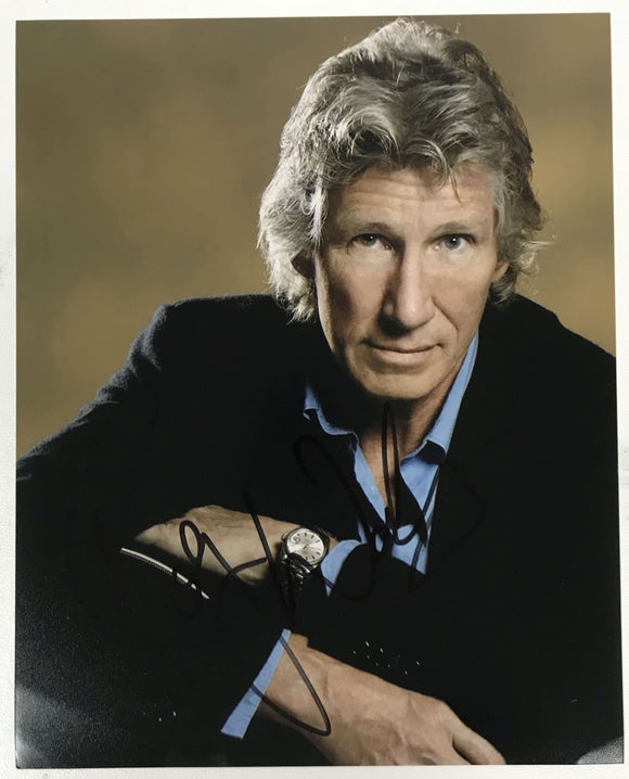 Roger Waters Signed Autographed Glossy 8x10 Photo - Lifetime COA