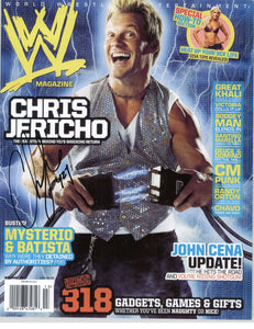 Chris Jericho Signed Autographed Glossy 8x10 Photo - Lifetime COA