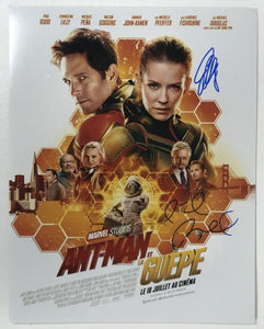 Paul Rudd & Evangeline Lilly Signed Autographed "Ant-Man" Glossy 11x14 Photo - Lifetime COA