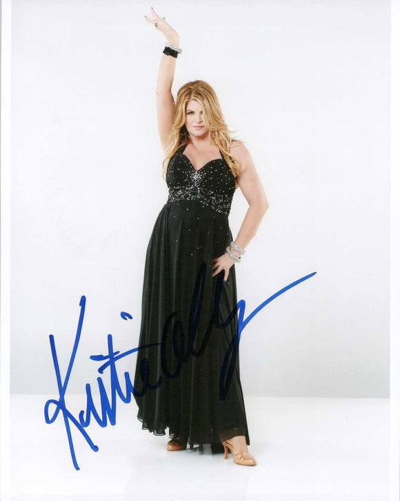 Kirstie Alley Signed Autographed Glossy 8x10 Photo - Lifetime COA