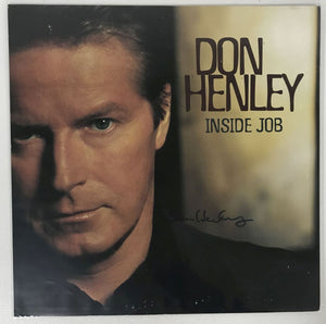 Don Henley Signed Autographed "Inside Job" 12x12 Promo Photo - Lifetime COA