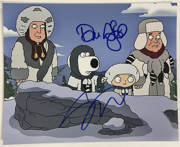 Dan Aykroyd & Seth MacFarlane Signed Autographed 