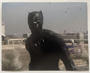 Chadwick Boseman Signed Autographed "Black Panther" Glossy 8x10 Photo - Lifetime COA