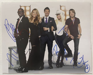 American Idol Cast Signed Autographed Glossy 8x10 Photo - Lifetime COA