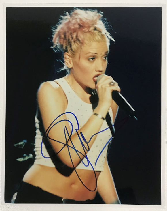 Gwen Stefani Signed Autographed Glossy 8x10 Photo - Lifetime COA