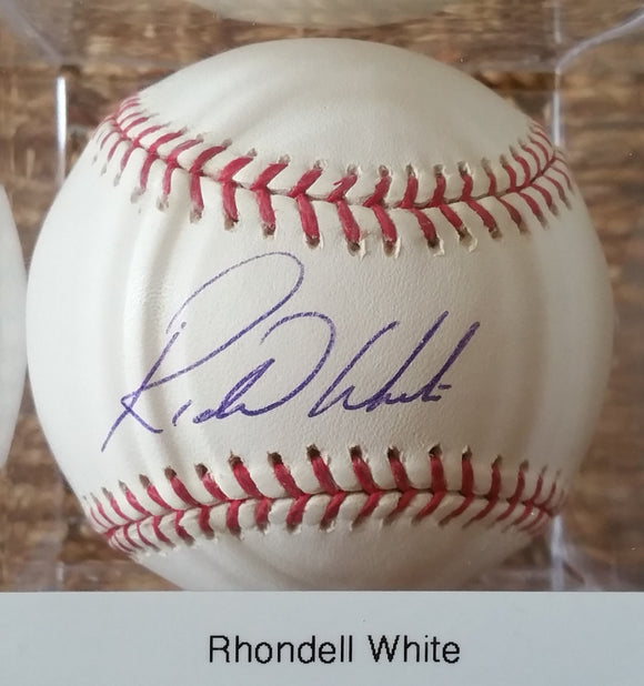 Rondell White Signed Autographed Official Major League (OML) Baseball - Lifetime COA