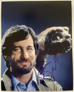 Steven Spielberg Signed Autographed "E.T." Glossy 8x10 Photo - Lifetime COA