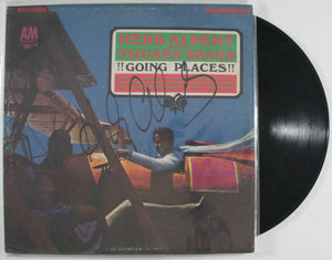 Herb Alpert Signed Autographed "Going Places" Record Album - Lifetime COA