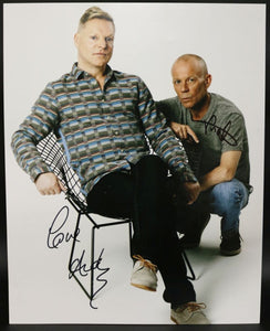 Andy Bell & Vince Clarke Signed Autographed "Erasure" Glossy 11x14 Photo - Lifetime COA