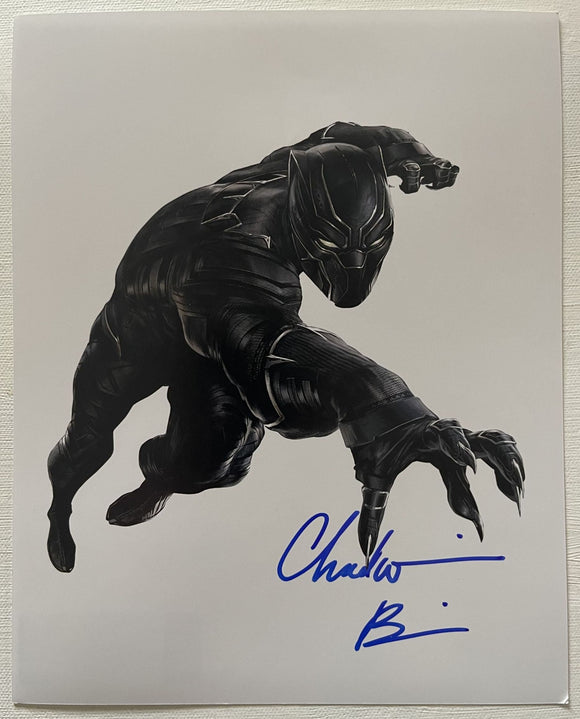 Chadwick Boseman Signed Autographed 