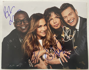American Idol Cast Signed Autographed Glossy 8x10 Photo - Lifetime COA