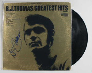 B.J. Thomas Signed Autographed "Greatest Hits" Record Album - Lifetime COA