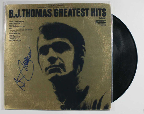 B.J. Thomas Signed Autographed 