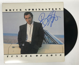 Bruce Springsteen Signed Autographed "Tunnel of Love" Record Album - Lifetime COA