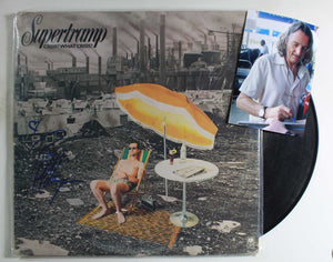 Roger Hodgson Signed Autographed "Supertramp" Record Album - Lifetime COA