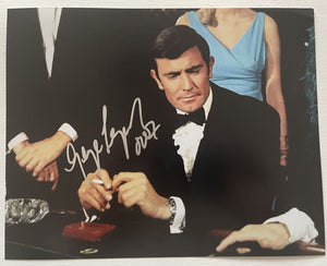 George Lazenby Signed Autographed "James Bond 007" Glossy 8x10 Photo - Lifetime COA