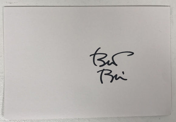 President Bill Clinton Signed Autographed 4x6 Index Card - Lifetime COA