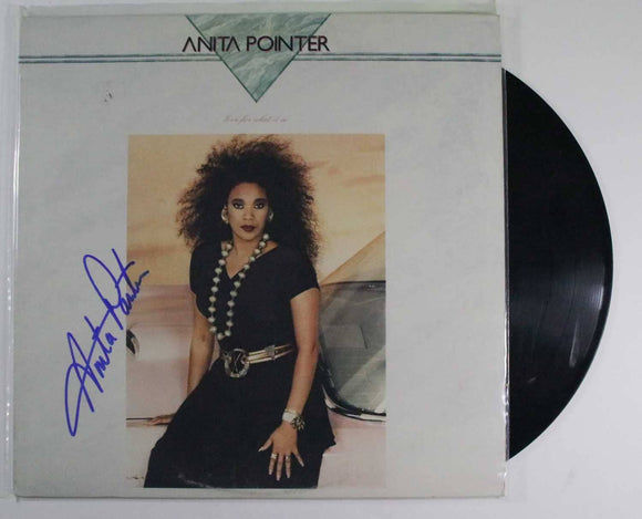 Anita Pointer Signed Autographed 