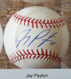 Jay Payton Signed Autographed Official National League (ONL) Baseball New York Mets - Lifetime COA