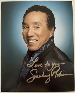 Smokey Robinson Signed Autographed Glossy 8x10 Photo - Lifetime COA