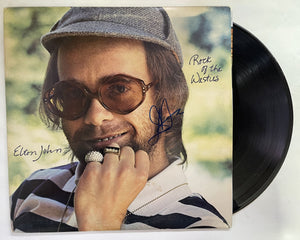 Elton John Signed Autographed "Rock of the Westies" Record Album - Todd Mueller COA