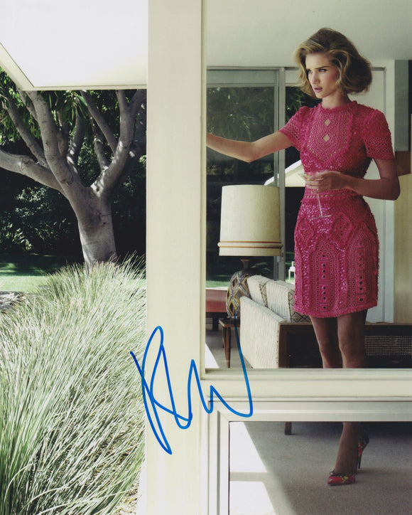 Rosie Huntington-Whiteley Signed Autographed Glossy 8x10 Photo - Lifetime COA