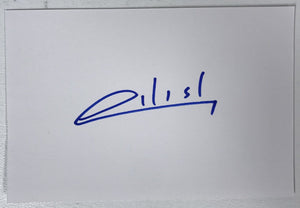 Billie Eilish Signed Autographed 4x6 Index Card - Lifetime COA