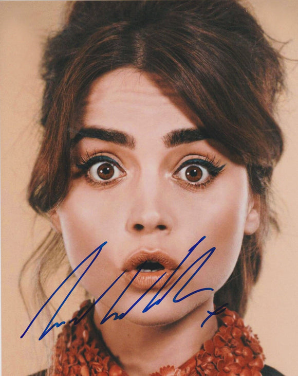 Jenna Coleman Signed Autographed 