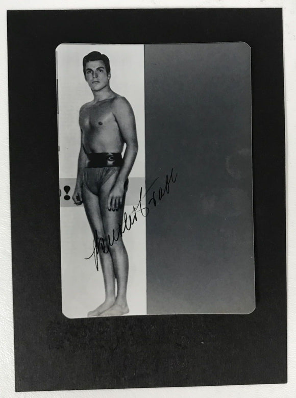 Buster Crabbe (d. 1983) Signed Autographed Vintage 4x6 Photo Signature 8.5x11 Display - Lifetime COA