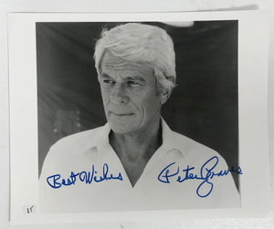 Peter Graves (d. 2010) Signed Autographed "Mission Impossible" Glossy 8x10 Photo - Lifetime COA