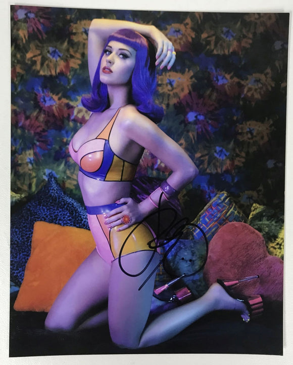 Katy Perry Signed Autographed Glossy 8x10 Photo - Lifetime COA
