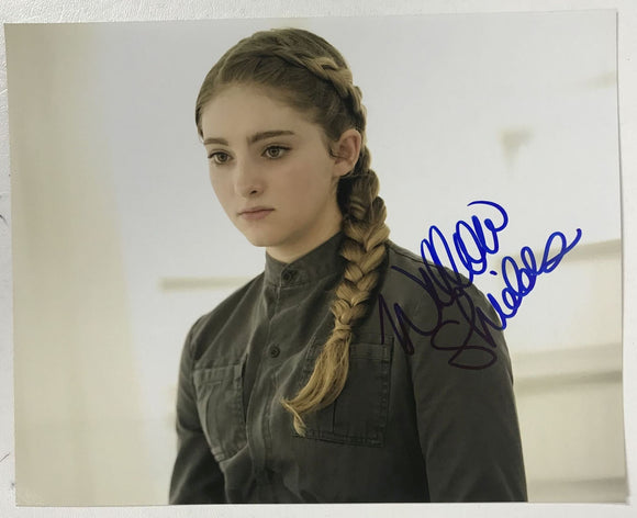 Willow Shields Signed Autographed Glossy 8x10 Photo - Lifetime COA