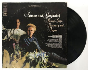 Paul Simon & Art Garfunkel Signed Autographed "Simon and Garfunkel" Record Album - Mueller Authenticated