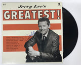 Jerry Lee Lewis (d. 2022) Signed Autographed "Greatest!" Record Album - Mueller Authenticated