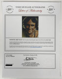 James Taylor Signed Autographed Glossy 8x10 Photo - Mueller Authenticated