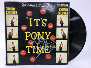 Chubby Checker Signed Autographed "It's Pony Time" Record Album - Lifetime COA