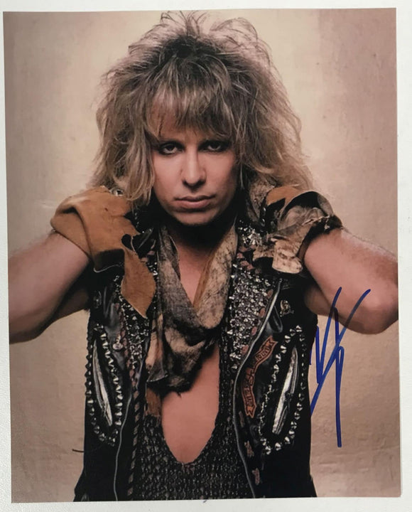 Vince Neil Signed Autographed 