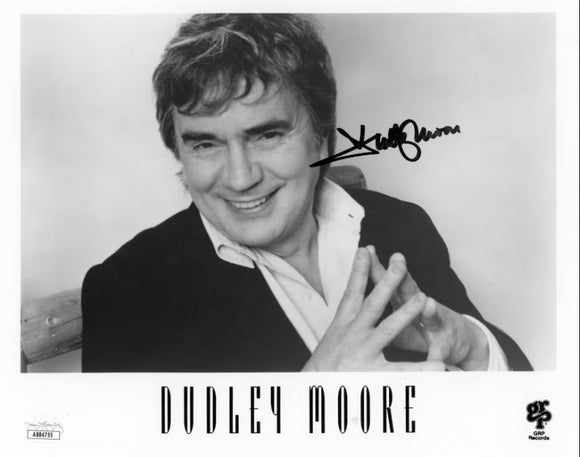 Dudley Moore (d. 2002) Signed Autographed Glossy 8x10 Photo - JSA Authenticated