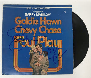 Chevy Chase & Goldie Hawn Signed Autographed "Foul Play" Soundtrack Record Album - Lifetime COA