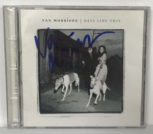 Van Morrison Signed Autographed "Days Like This" Music CD Compact Disc - Lifetime COA