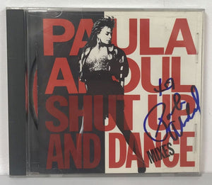 Paula Abdul Signed Autographed "Shut Up and Dance" Music CD Compact Disc - Lifetime COA