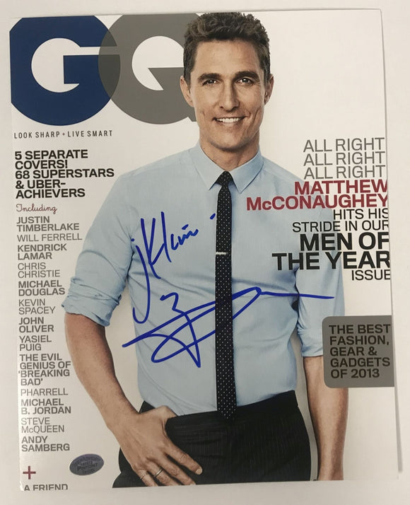 Matthew McConaughey Signed Autographed Glossy 8x10 Photo - Lifetime COA