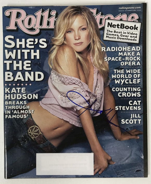 Kate Hudson Signed Autographed Complete 