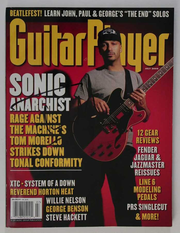 Tom Morello Signed Autographed Complete 