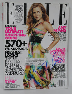 Amy Adams Signed Autographed Complete "Elle" Magazine - Lifetime COA