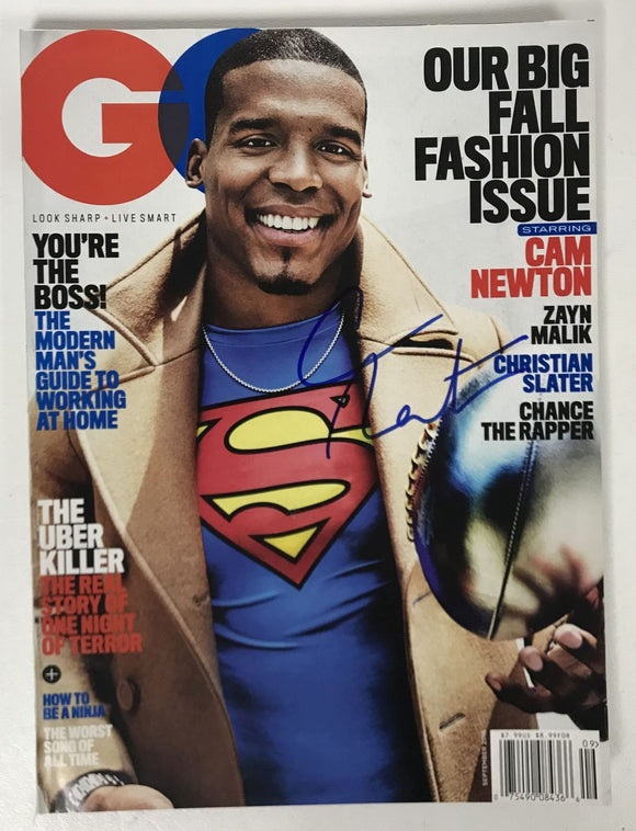 Cam Newton Signed Autographed Complete 