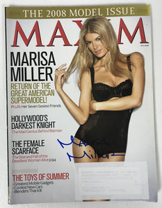 Marisa Miller Signed Autographed Complete "Maxim" Magazine - Lifetime COA