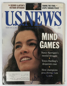 Nancy Kerrigan Signed Autographed Complete "US News" Magazine - Lifetime COA