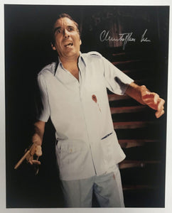 Christopher Lee (d. 2015) Signed Autographed "James Bond 007" Glossy 8x10 Photo - Mueller & 007 Authenticated